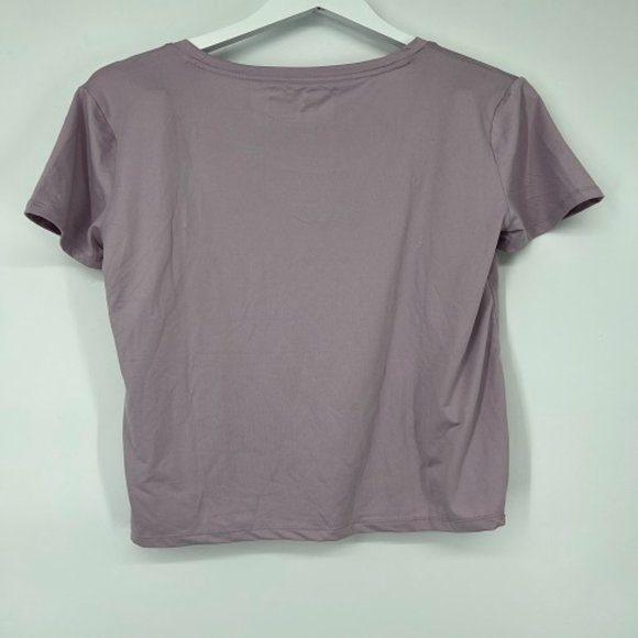 Eddie Bauer Women's Short Sleeve Crewneck Loungewear Tee T-Shirt Gray Size M - Picture 3 of 5